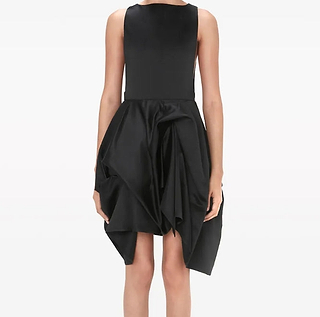 JW Anderson Peplum Dress Black