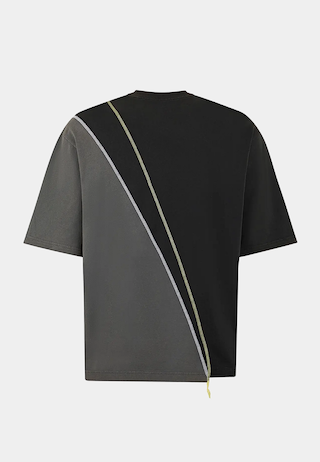A Cold Wall Spliced T-shirt Black