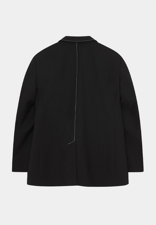 Wood Wood Connell Blazer Black