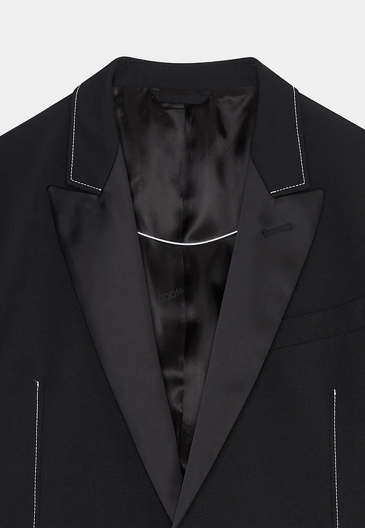 Wood Wood Connell Blazer Black