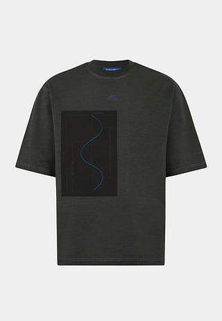 A Cold Wall Waveform T-shirt Black