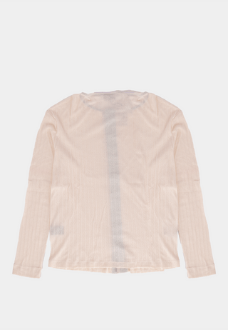 Winnie Dolly Henley Tee Off White