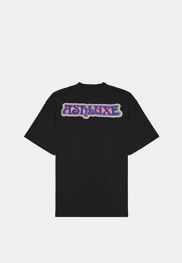 Ashluxe Patch Logo T-Shirt Black