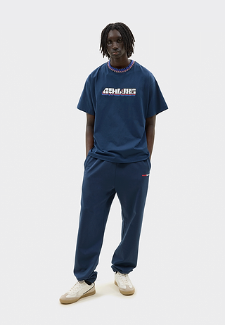 Ashluxe Logo Trackpants Blue