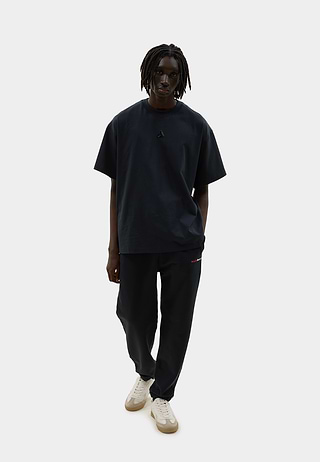 Metallic Small Logo T-Shirt Black