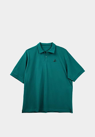 Triangle Logo Polo Shirt Green