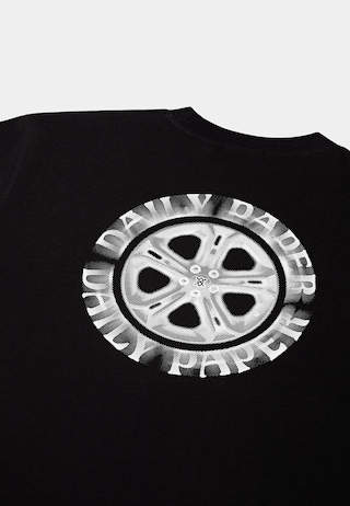 Daily Paper Wheel Ss Tee Black