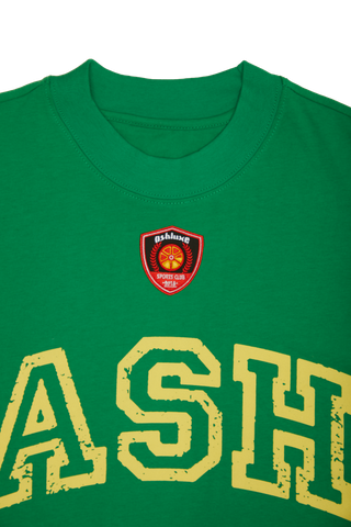 Ashluxe Ash Logo Sports Jersey Green