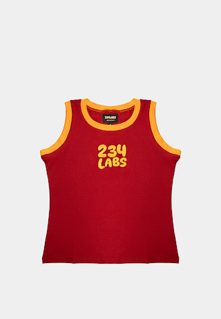 234 Labs Dreamers Essential Tank Top Red
