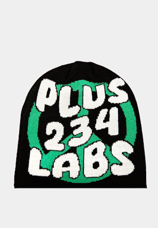 234Labs Font Logo Beanie Black