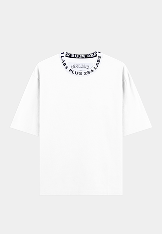 234Labs Logo Neck T-shirt White