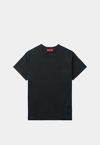 424 Blank T-Shirt Black