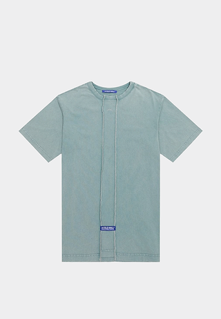 A Cold Wall Fracture T-Shirt Blue Grey
