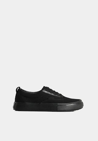 Ambush Vulcanized Lace Up Canvas Black Black