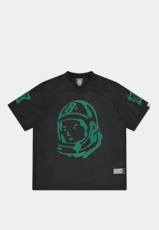 Bbc Astro Big Mesh Football T-Shirt Black