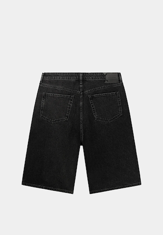 Daily Paper Laser Monogram Denim Shorts V2 Black
