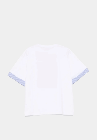 Charles Jeffery Loverboy Turn Up Tee White
