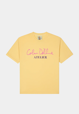 Kidsuper Studios Colm Dillane Atelier Tee yellow