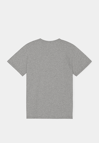 Ganni Thin Jersey Relaxed O-Neck T-Shirt 921 - Paloma Melange