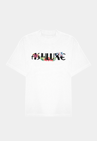 Ashluxe Neo Garden logo Tee White