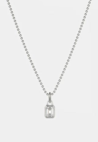 Hatton Labs Solitaire Pendant White