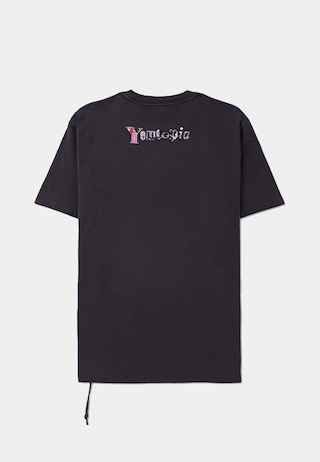 Ksubi Knitted Kulture Kash Ss Tee - Faded Black Black