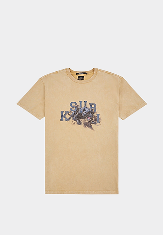 Ksubi Apex Biggie Ss Tee Flare Orange