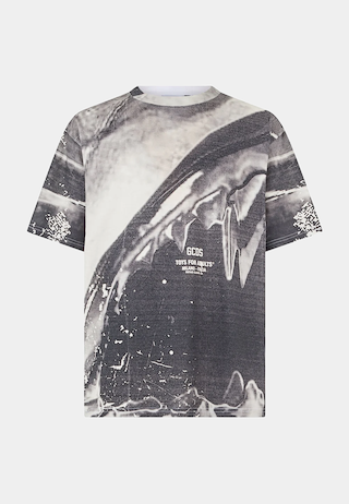 GCDS Morso Oversize T-Shirt Black
