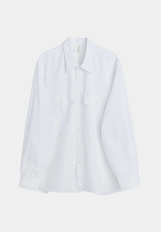 Sunflower Note Shirt White
