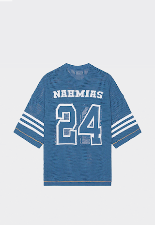 Nahmias Knit 24 football shirt Blue/white