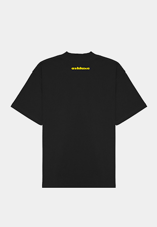 Ashluxe Neo Logo T-Shirt Black White