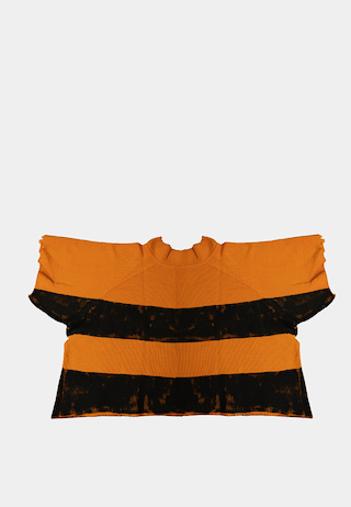 PDF Stripes Polo Orange