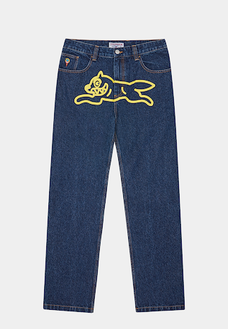 Bbc Running Dog Denim Pants Indigo