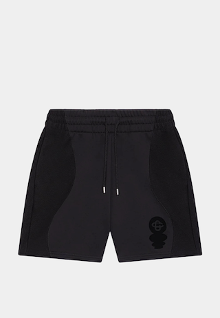 Casablanca  Squash Logo Flock Print Sweatshort Squash
