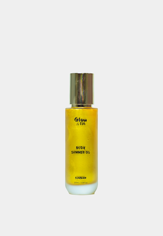 Toke Makinwa Body Shimmer Oil â€“ Sunbeam