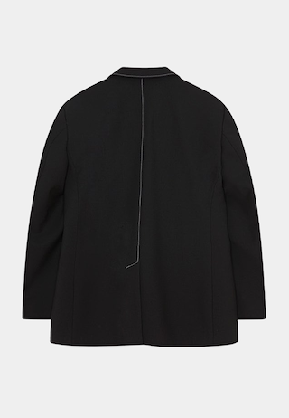 Wood Wood Connell Blazer Black