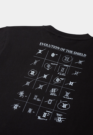 Daily Paper Shield Evolution Ss Tee Black