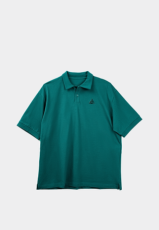 Triangle Logo Polo Shirt Green