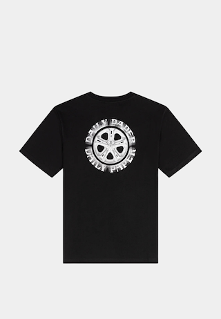 Daily Paper Wheel Ss Tee Black
