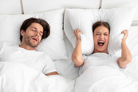 Open mouth snore