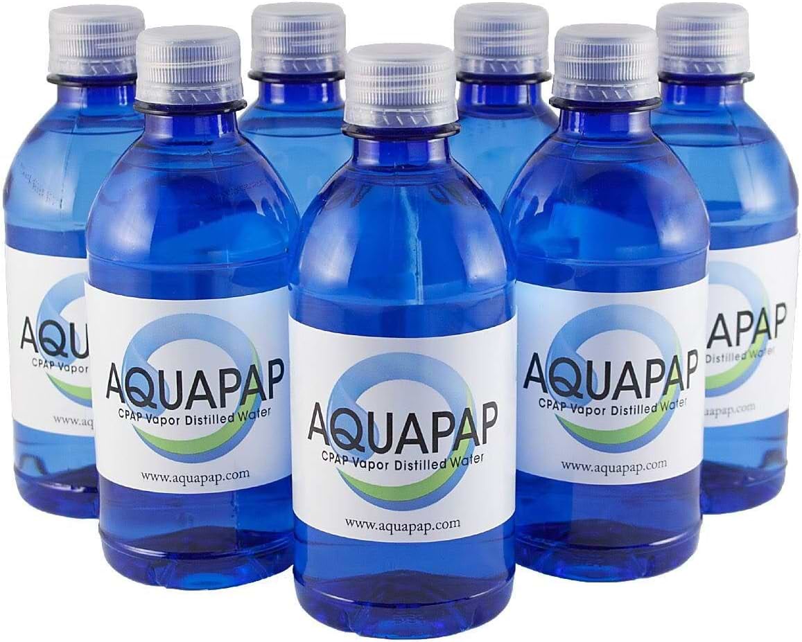 aquapap vapor distilled cpap water