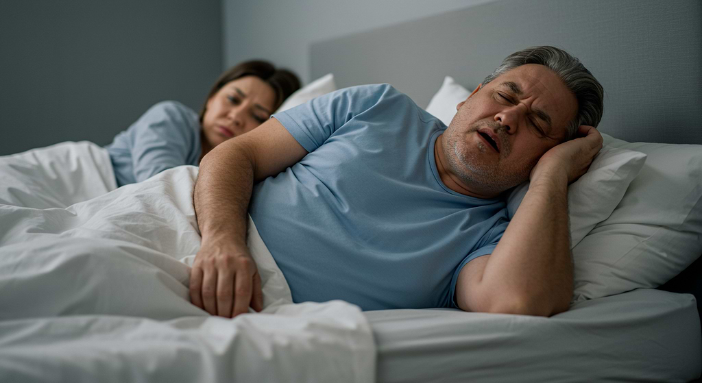 why do people snore - illustration with causes
