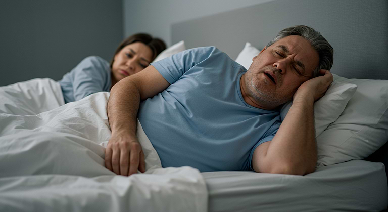 why do people snore - illustration with causes