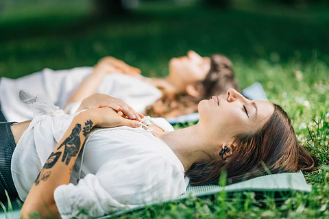 relaxing