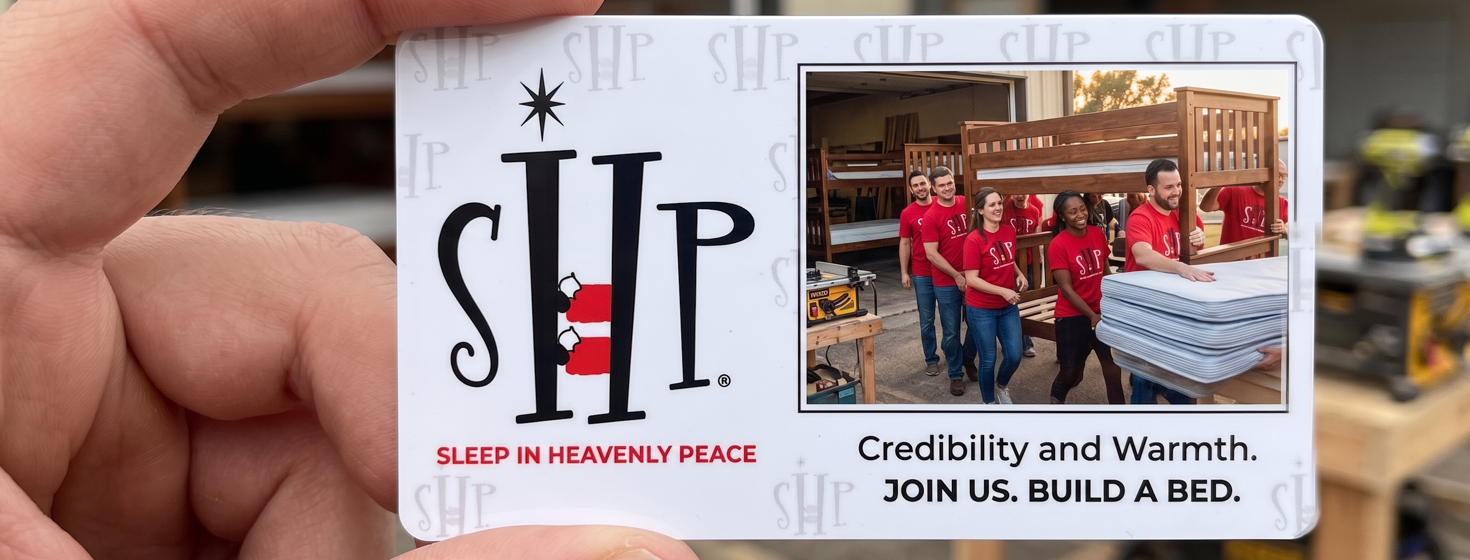 SHP donations — beds delivered to children in need