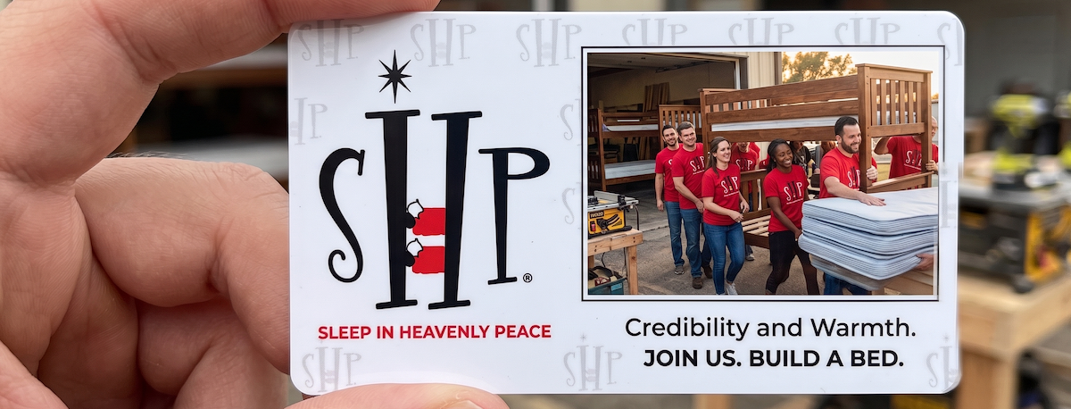 SHP donations — beds delivered to children in need