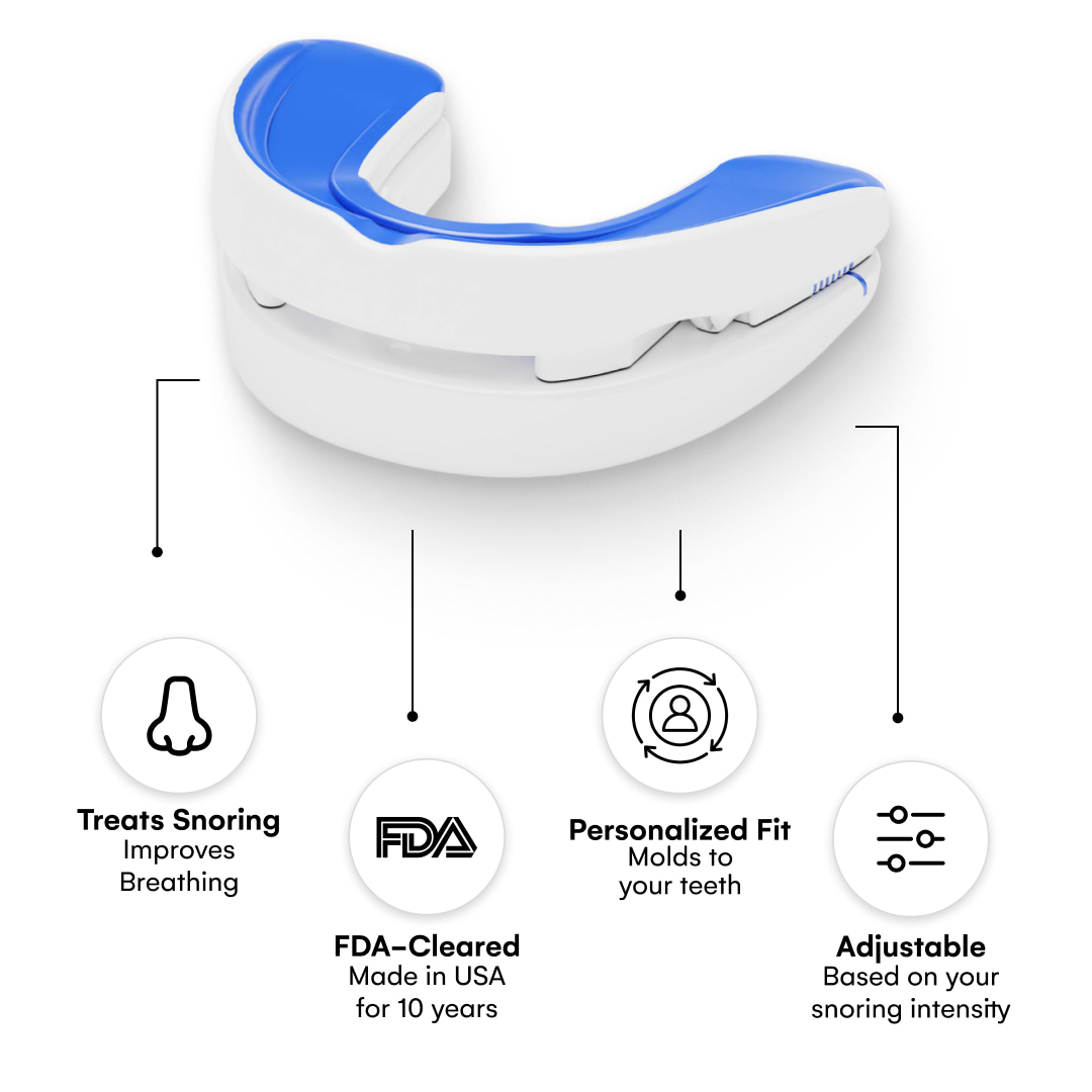 VitalSleep adjustable anti-snoring mouthpiece