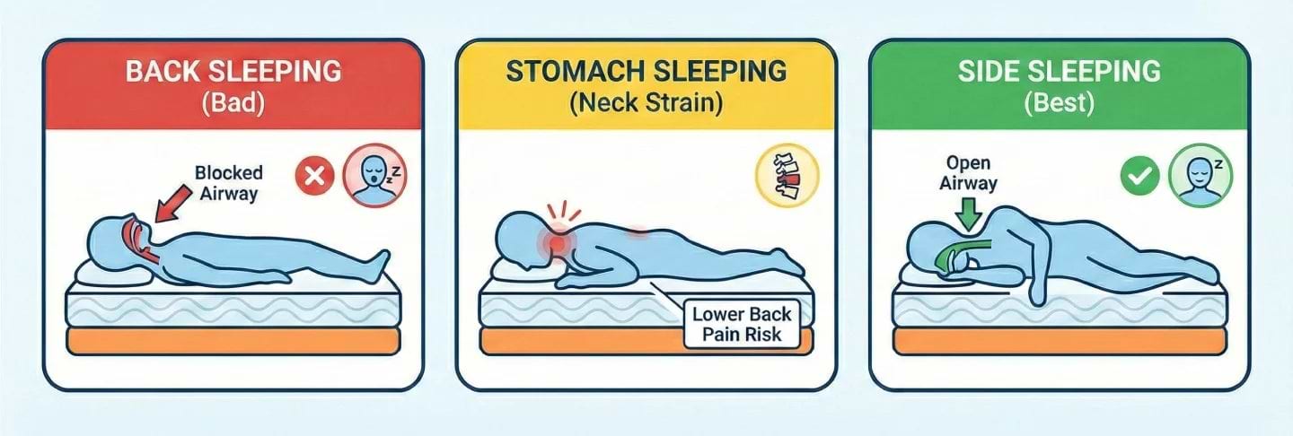 The Behavioral Solution: Sleeping Positions