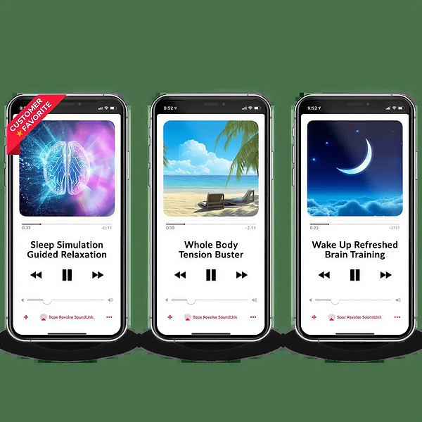 Peak Performance Sleep System guided sleep and stress audio sessions