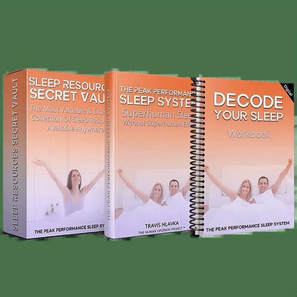 Peak Performance Sleep System ebook, workbook, and resource vault